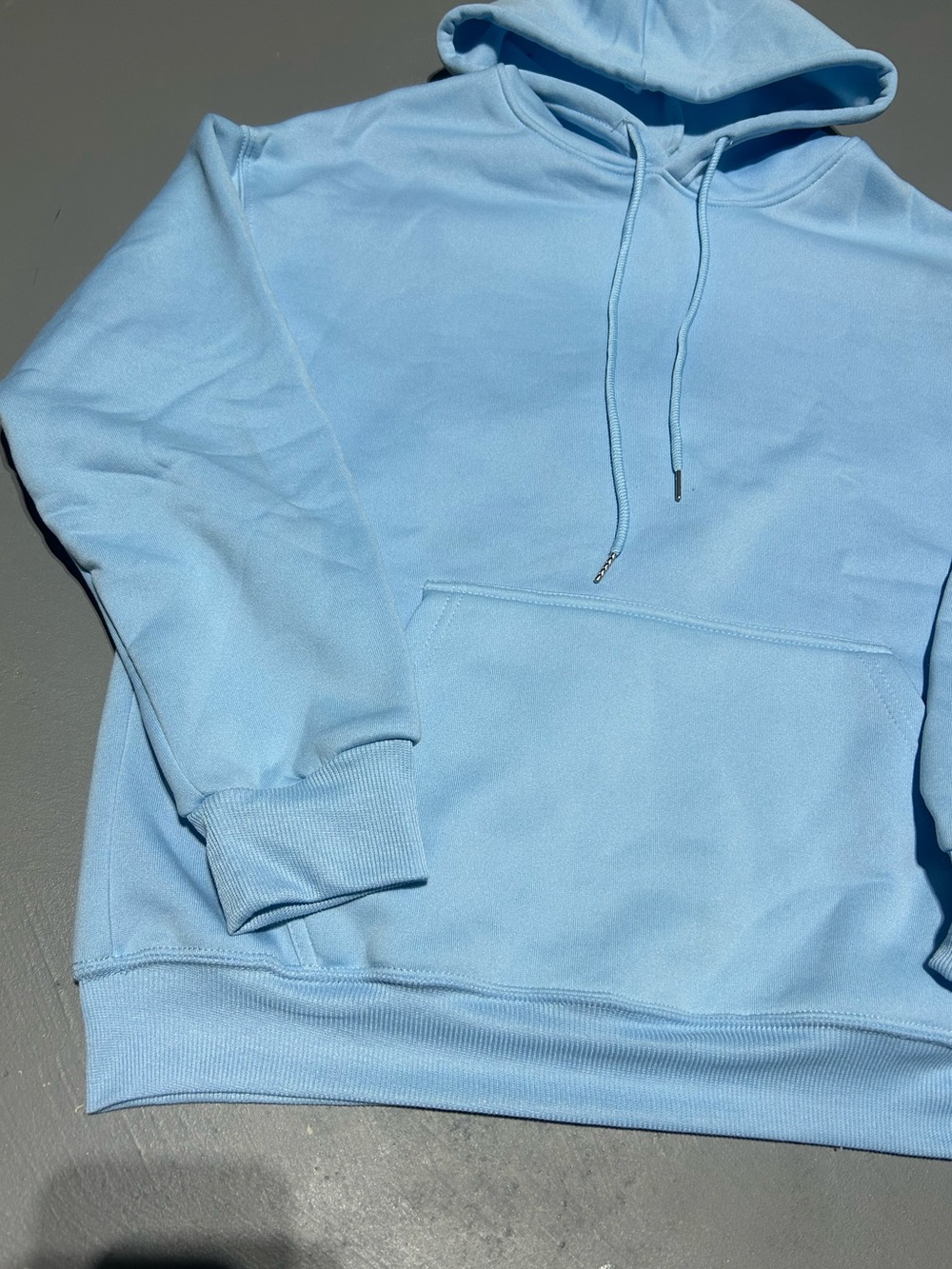 Blue Soft & Cozy Stretchy Hoodie (Women’s Large) - Picture 2 of 10